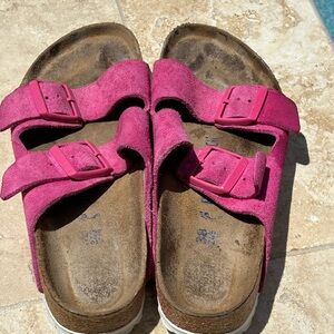 Birkenstock women’s soft footbed Arizona Sandals size 39 (7.5-8)